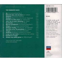 Music For Relaxation, Vol. 2: The Romantic Bach. CD