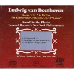 Ludwig van Beethoven, Rudolf Serkin, Leonard Bernstein - Kaiser. CD