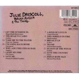 Julie Driscoll, Brian Auger & The Trinity - Julie Driscoll, Brian Auger & The Trinity. CD