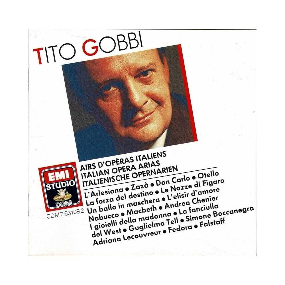 Tito Gobbi - Airs d'Opéra Italiens. Italian Opera Arias. Italienische Opernarien. CD