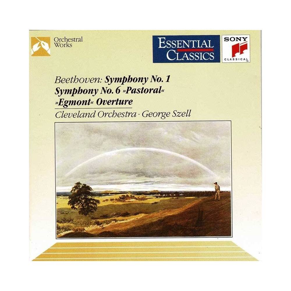 Beethoven, George Szell - Symphony No. 1, Symphony No. 6 Pastoral, Egmont Overture. CD