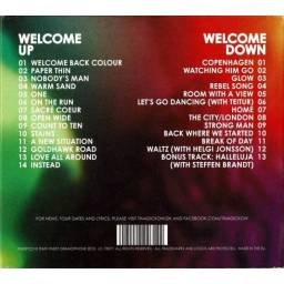 Tina Dickow - Welcome Back Colour. 2 x CD