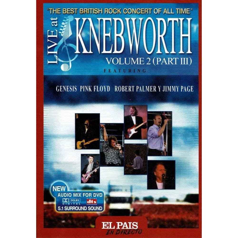 Live at Knebworth Volume 2 (part III). Robert Plant. Genesis. Pink Floyd. DVD