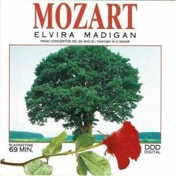 Mozart - Elvira Madigan. Piano Concertos No. 20 and 21. Fantasy in C Minor. CD