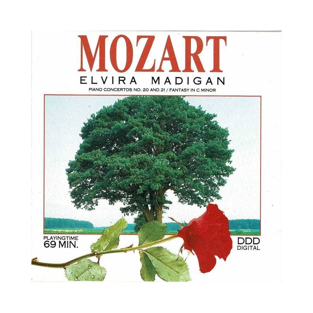 Mozart - Elvira Madigan. Piano Concertos No. 20 and 21. Fantasy in C Minor. CD