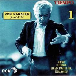 Von Karajan Inédito Vol. 1 - Mozart, Beethoven, Strauss, Tschaikovsky. CD