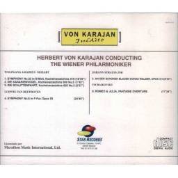 Von Karajan Inédito Vol. 1 - Mozart, Beethoven, Strauss, Tschaikovsky. CD