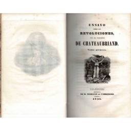 Obras Completas. Tomos XIII y XIV. Ensayo sobre las Revoluciones. 2 tomos - Vizconde de Chateaubriand