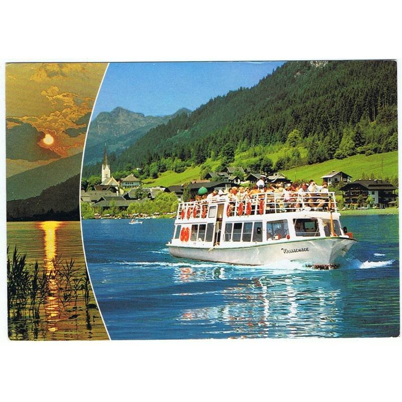 Postal Austria. Karnten. Weissensee, 930 m. Circulada 1991