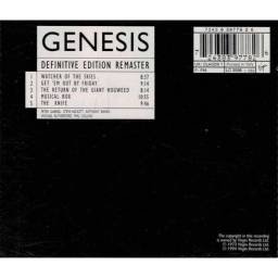 Genesis - Live. Definitive Edition Remaster. CD