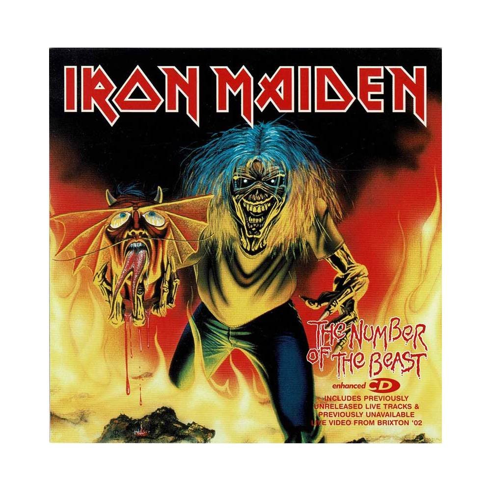 Iron Maiden - The Number Of The Beast. CD Single