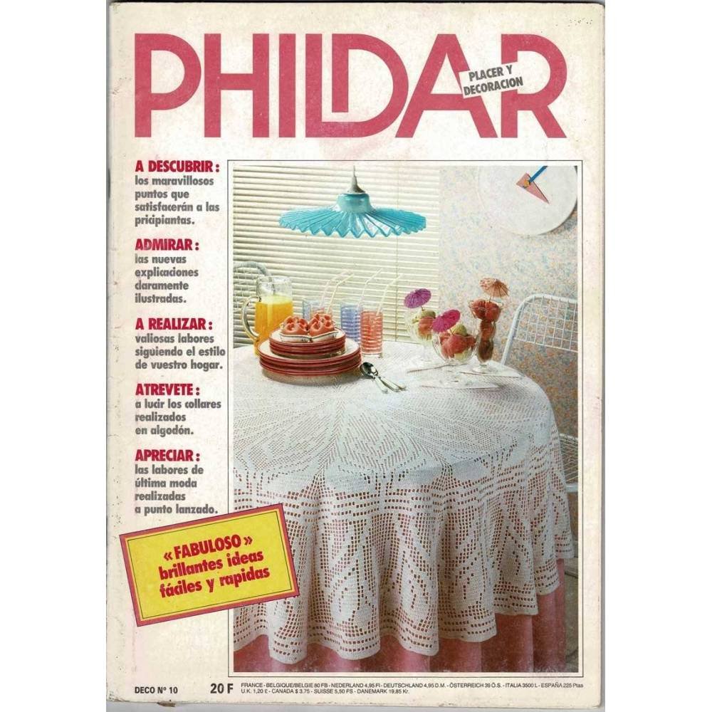 Phildar. Placer y Decoración No. 10 + Patrones