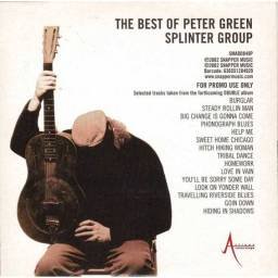 Peter Green Splinter Group - The Best Of. Promo CD