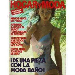 Revista Hogar y Moda No. 1925. Junio 1982 + Patrones