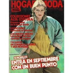 Revista Hogar y Moda No. 1930. Septiembre 1982 + Patrones