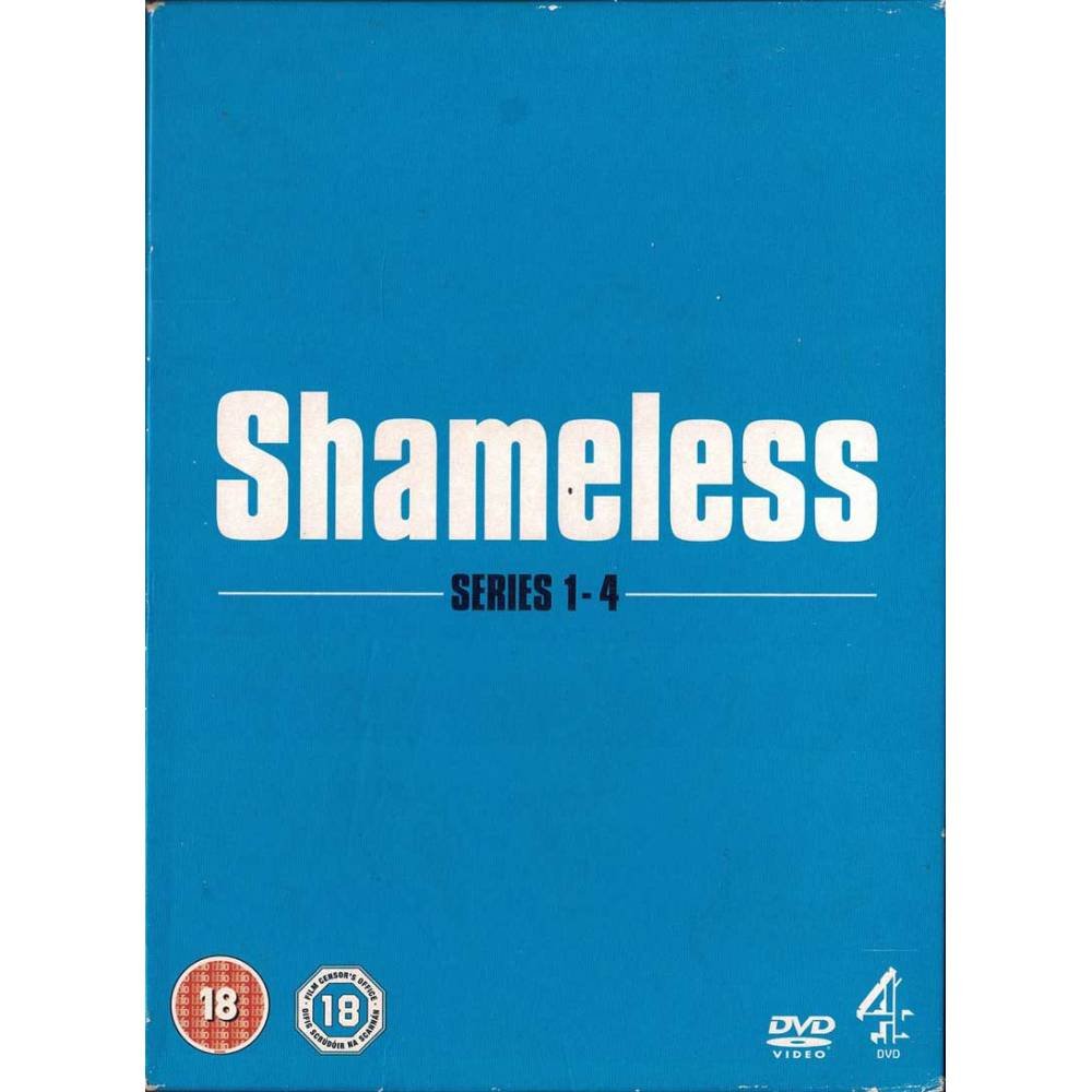 Shameless Series 1-4. Box Set 11 x DVD