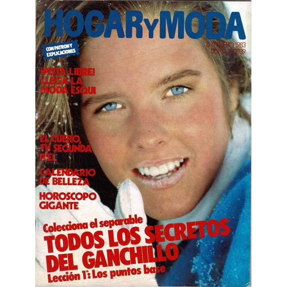 Revista Hogar y Moda No. 1939. Enero 1983 + Patrones