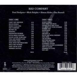 Bad Company - The Original Bad Co Anthology. 2 x CD