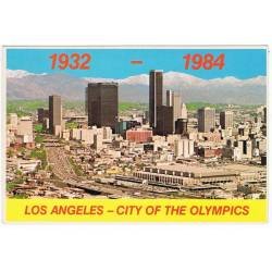 Postal EEUU. Los Angeles. City of the Olympics 1932-1984. B12187