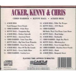 Chris Barber, Kenny Ball y Acker Bilk - Acker, Kenny & Chris. CD