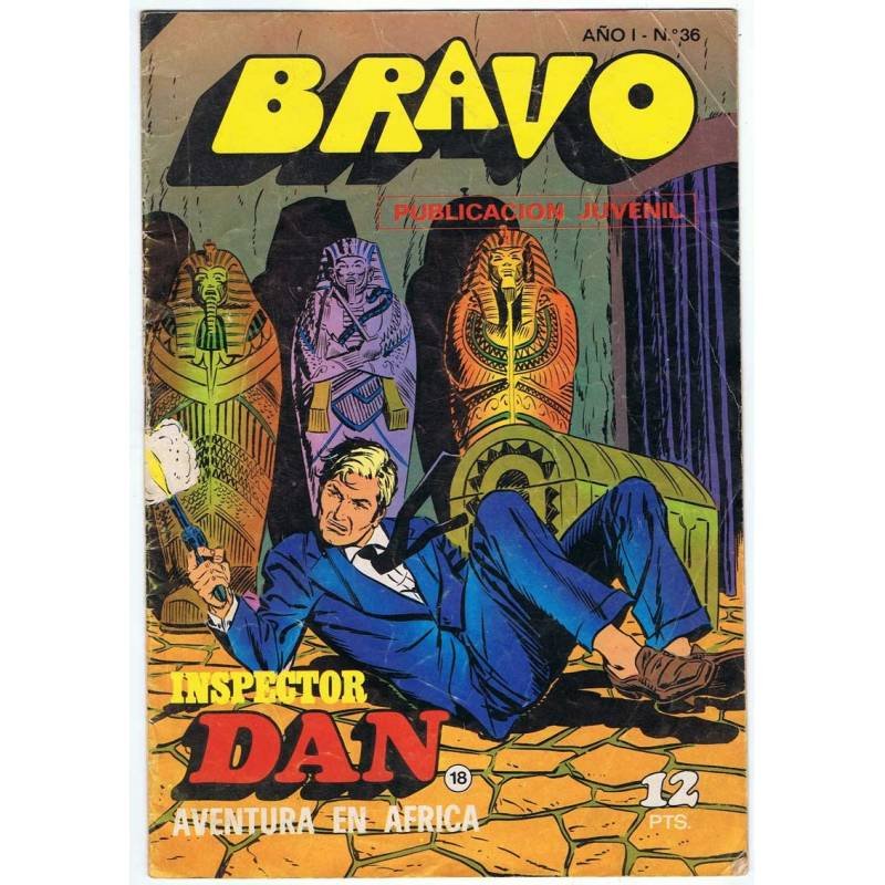 Bravo Nº 36. Inspector Dan Nº 18. Aventura en Africa