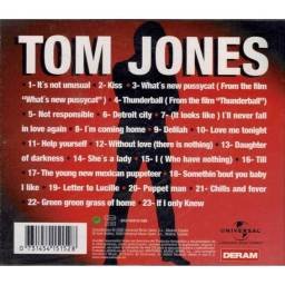 Tom Jones - Gold - Greatest Hits. CD