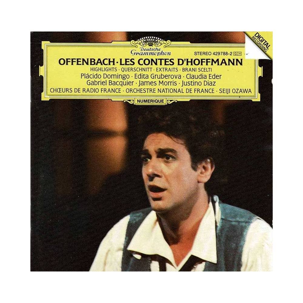 Offenbach, Plácido Domingo, Seiji Ozawa - Les Contes D'Hoffmann - Highlights. CD