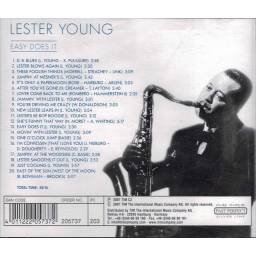 Lester Young - Easy Does It. CD