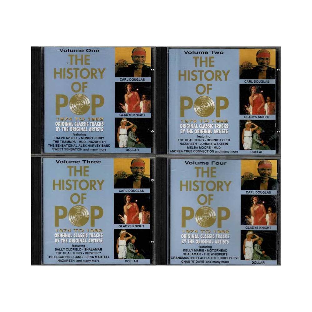 The History Of Pop 1974 To 1982. 4 x CD