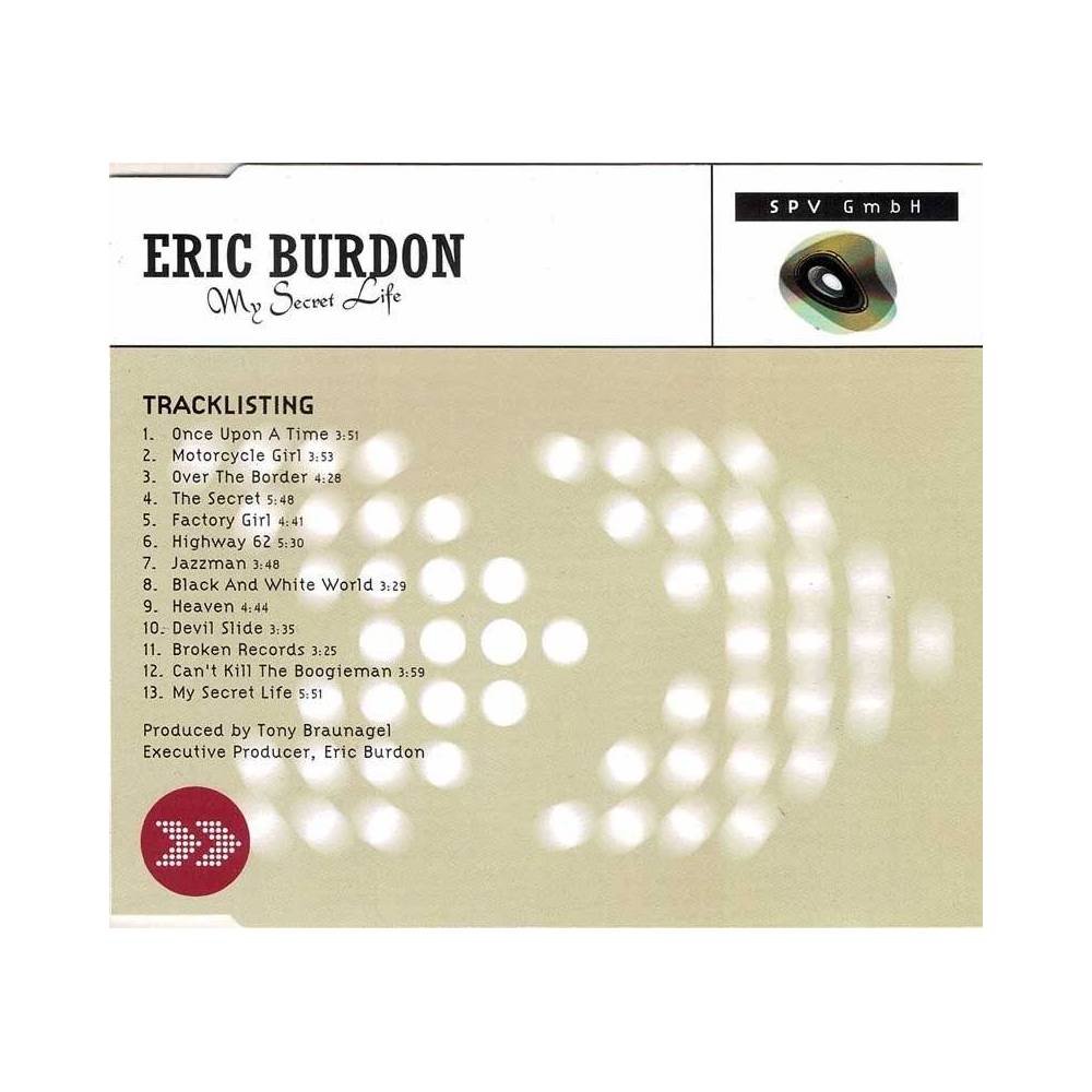 Eric Burdon - My Secret Life. Promo. CD