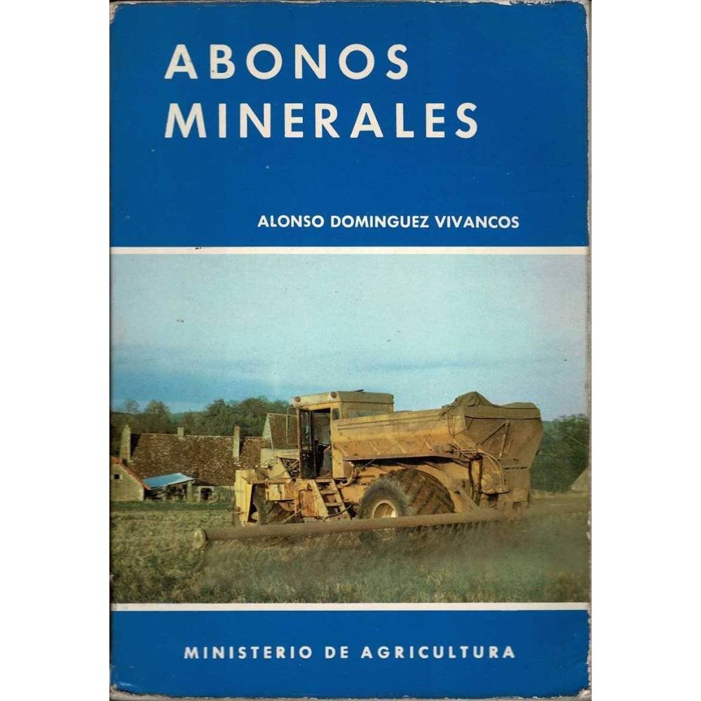 Abonos minerales - Alonso Domínguez Vivancos