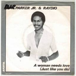 Ray Parker Jr. & Rayradio - A Woman Needs Love / So Into You. Single