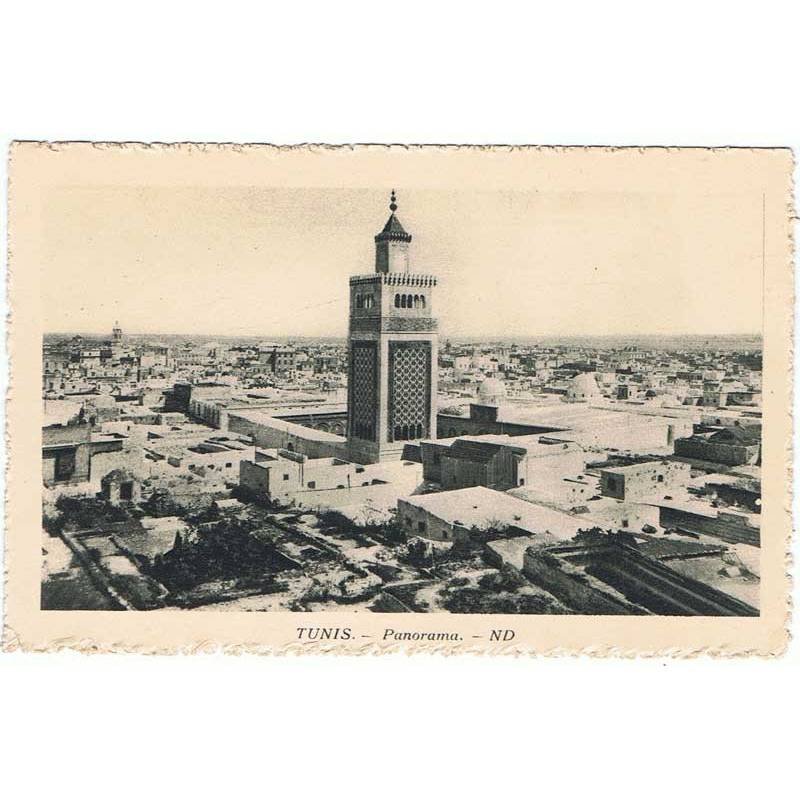 Postal Túnez. Panorama
