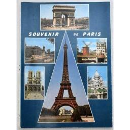 Souvenir de Paris. Librito con 14 postales