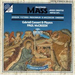 Gabrieli Consort & Players, Paul McCreesh - Palestrina. Mass Hodie Christus Natus Est. Christmas In Rome. CD