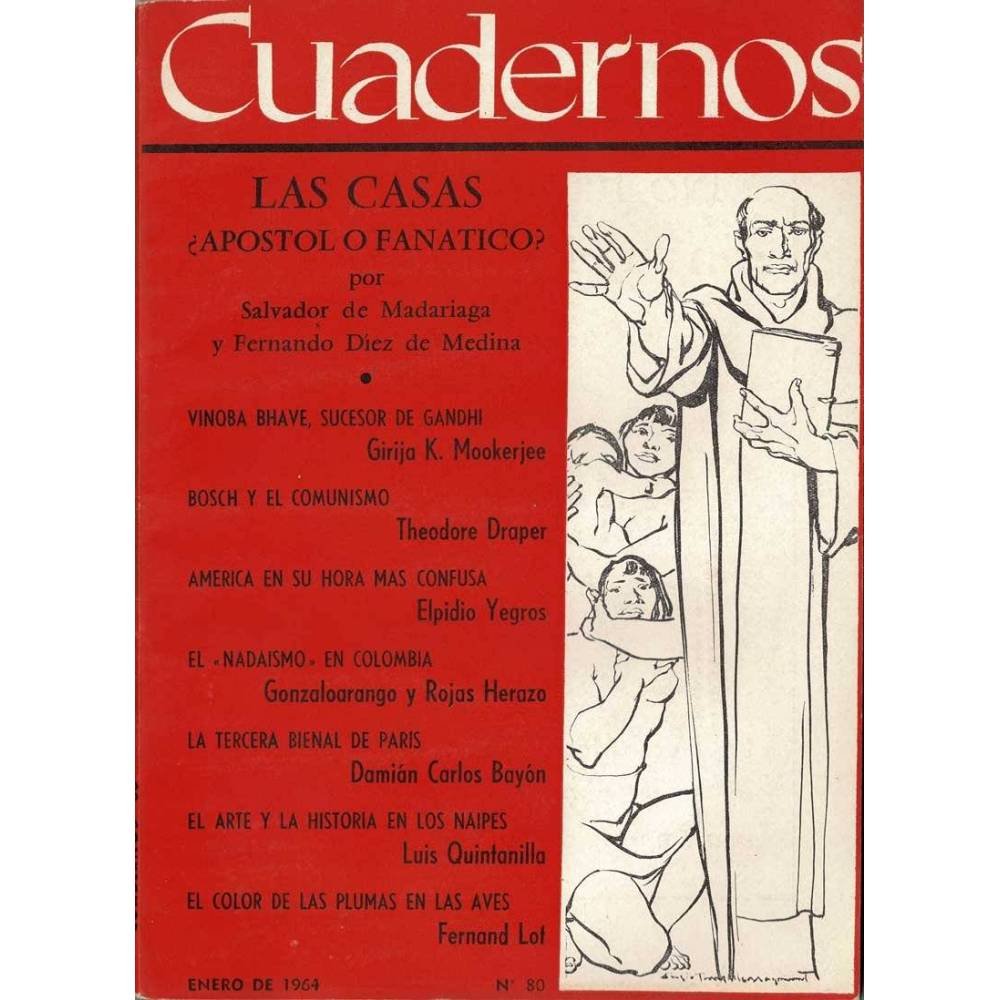 Revista Cuadernos No. 80. Enero 1964