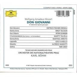 Mozart, Karl Böhm - Don Giovanni. Box Set. 3 x CD