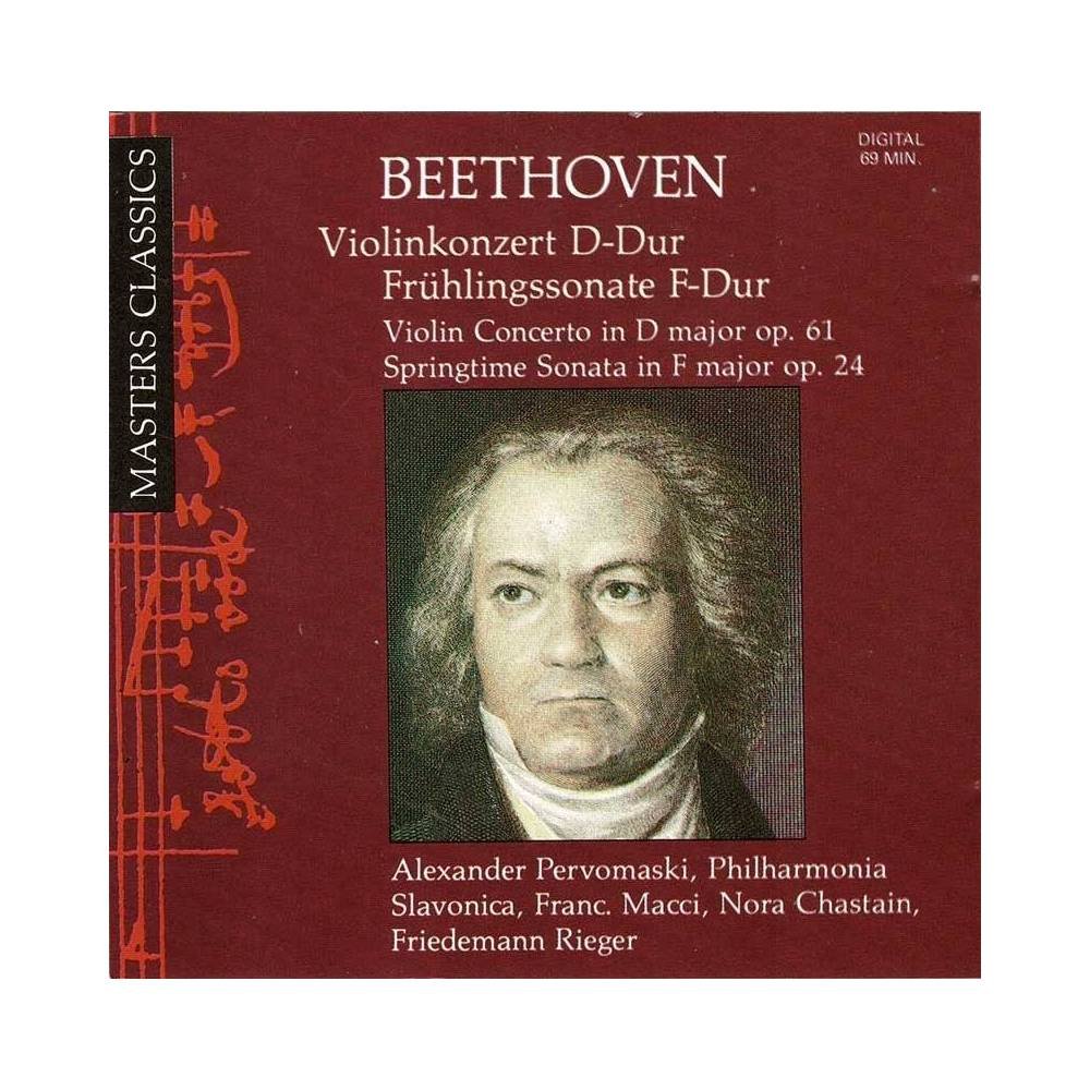 Ludwig van Beethoven - Violinkonzert D-Dur Op. 61, Frühlingssonate F-Dur Op. 24. CD