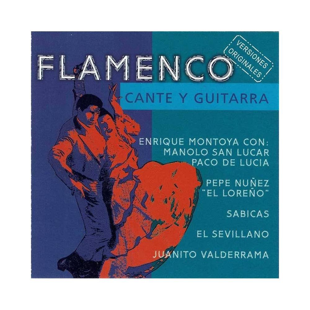 Enrique Montoya, Paco de Lucía, El Loreño, Sabicas, El Sevillano, Juanito Valderrama - Flamenco Cante y Guitarra. CD