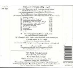 Richard Strauss - Edition Leonard Bernstein. CD