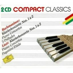 Rachmaninov, Liszt - Klavierkonzerte Nos. 1 & 2, 3 Préludes, Klavierkonzerte Nos. 1 & 2, Paganini-Etüde. 2 x CD