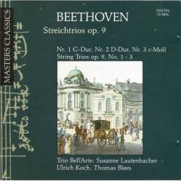 Ludwig van Beethoven - Streichtrios Op. 9. CD