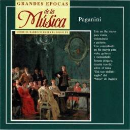 Grandes Épocas de la Música. Paganini. Trío. Trío Concertante. Sonata plegaria. CD