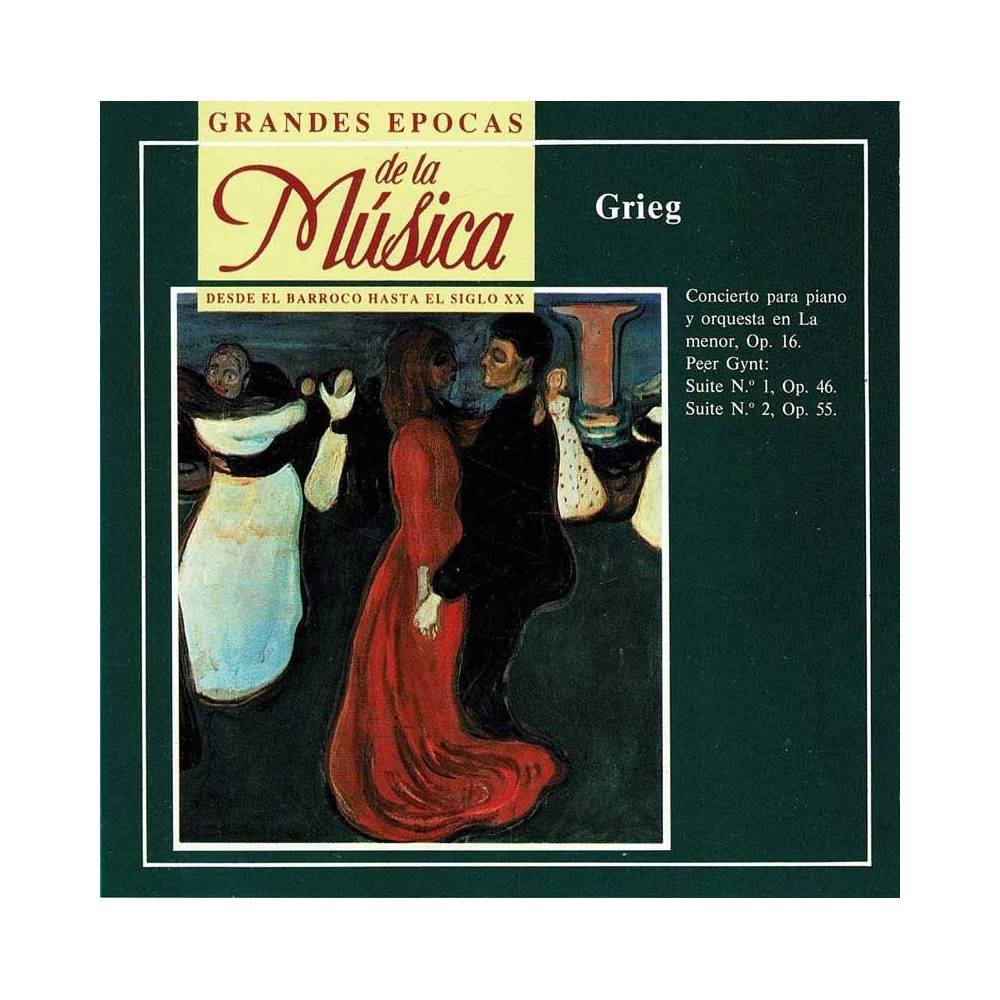 Grandes Épocas de la Música. Grieg - Concierto para piano y orquesta. Peer Gynt. CD