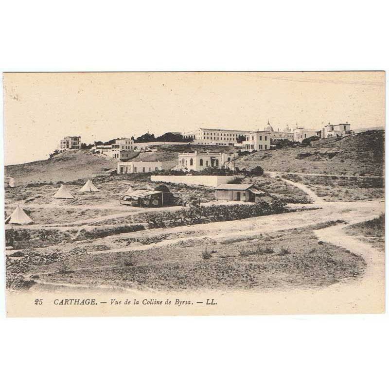 Postal Túnez. Carthage. Vue de la Colline de Byrsa Nº 25