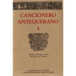 Cancionero Antequerano I. Variedad de sonetos - José Lara Garrido