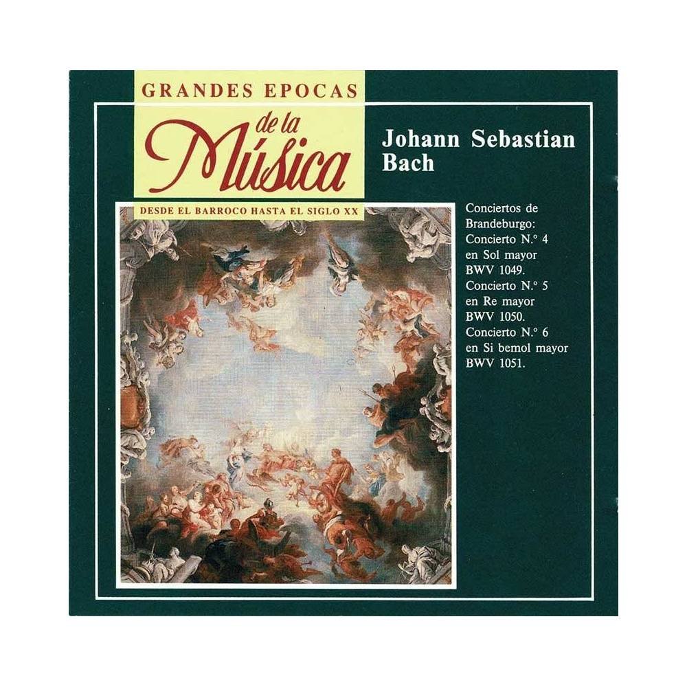 Grandes Épocas de la Música. Johann Sebastian Bach - Conciertos de Brandeburgo No. 4,5 y 6. CD