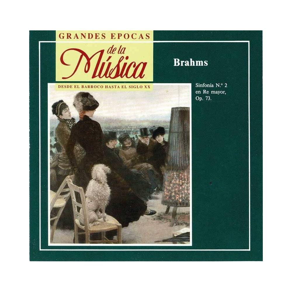 Grandes Épocas de la Música. Brahms - Sinfonía No. 2 en Re mayor. CD