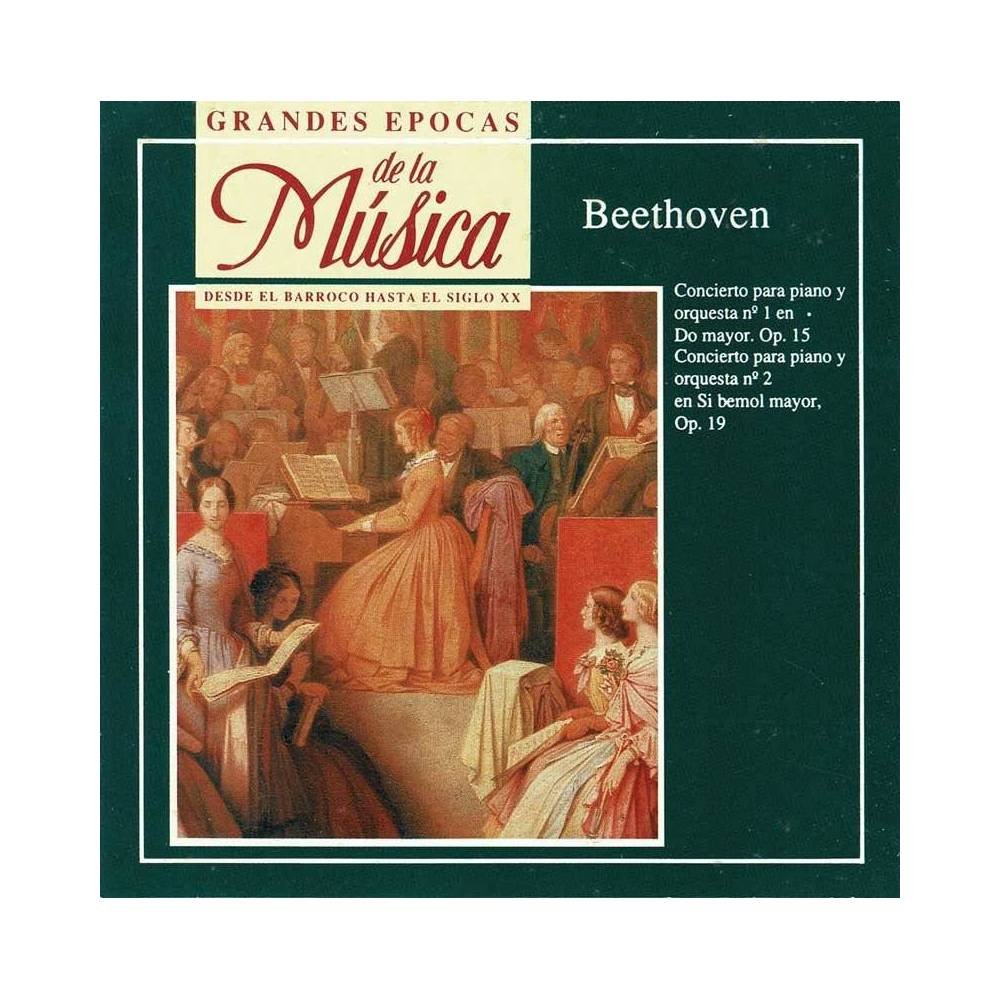 Grandes Épocas de la Música. Beethoven - Conciertos para piano y orquesta No. 1 y No. 2. CD