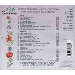 Consortium Vocale Oslo - Laus Mea Dominus. CD